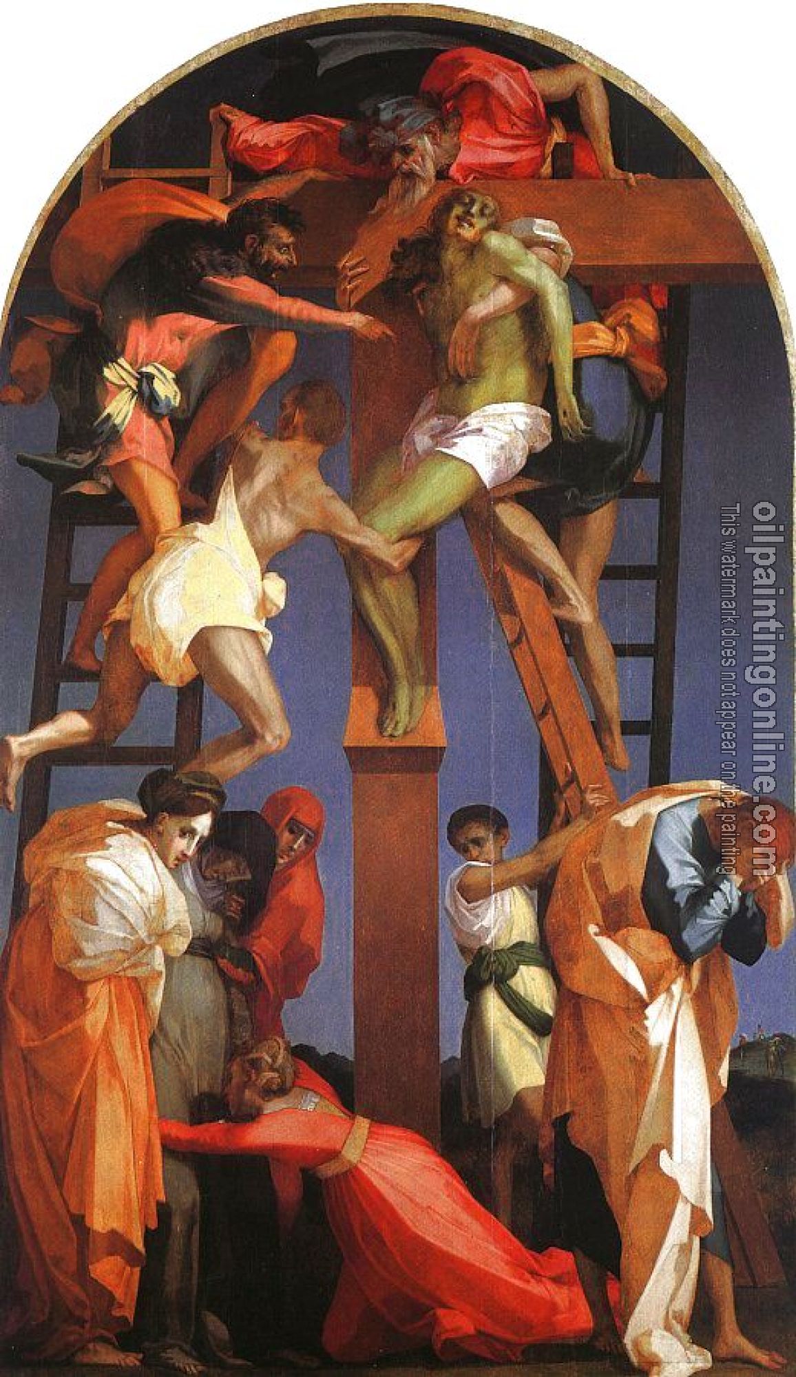 Fiorentino, Rosso - Descent from the Cross